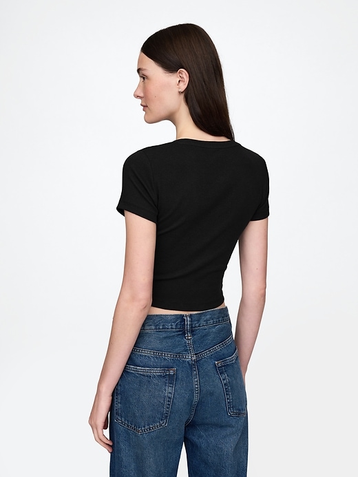 Image number 2 showing, Modern Cropped T-Shirt