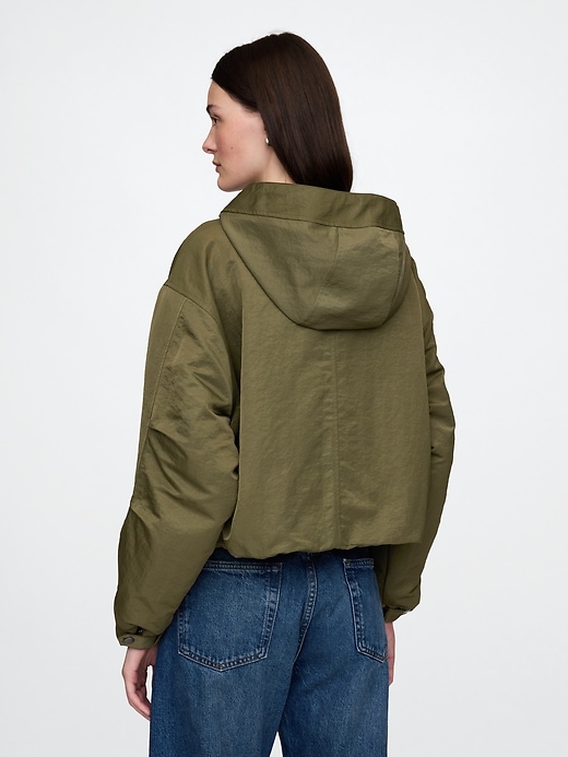 Image number 3 showing, Relaxed Nylon Parka