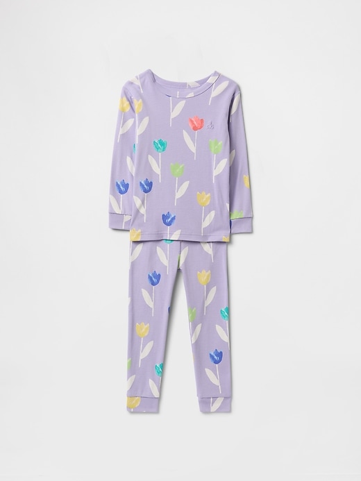 Image number 1 showing, Baby &amp; Toddler Organic Brushed Cotton PJ Set