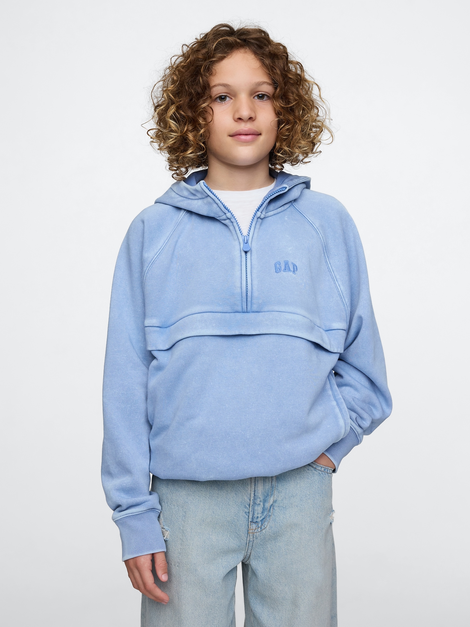 Kids VintageSoft Anorak Hoodie