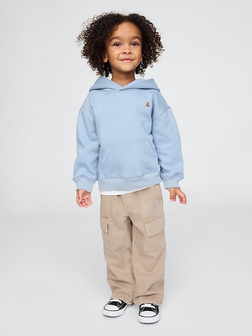 Image number 1 showing, Baby &amp; Toddler UltraSoft Pull-On Baggy Cargo Jeans