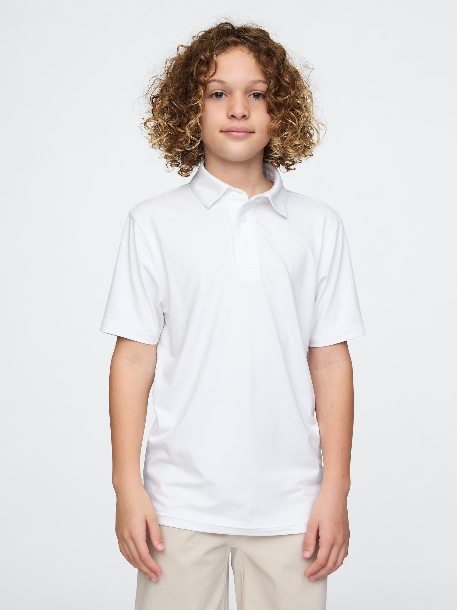 Kids GapFit Tech Performance Polo