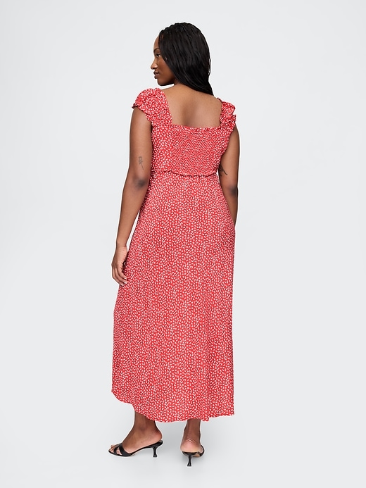 Image number 6 showing, Sweetheart Crepe Maxi Dress