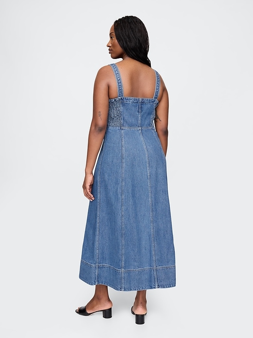 Image number 6 showing, UltraSoft Denim Maxi Dress