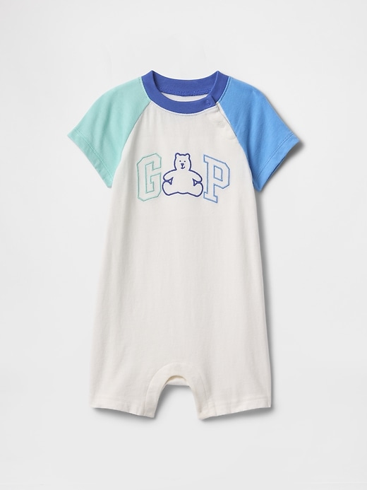 Image number 1 showing, Baby Gap Logo Shorty One-Piece