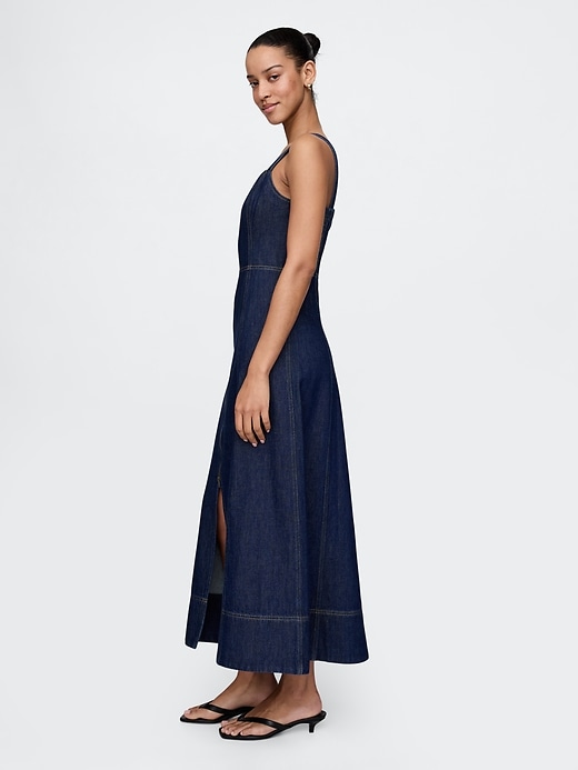 Image number 3 showing, UltraSoft Denim Maxi Dress