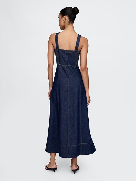 Image number 2 showing, UltraSoft Denim Maxi Dress