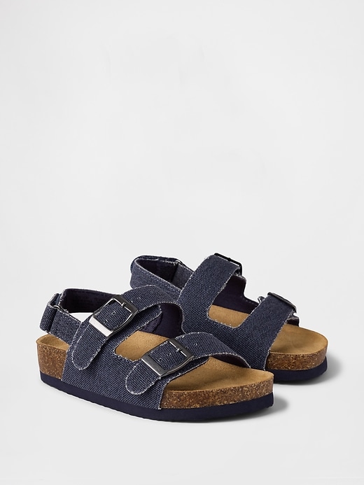 Image number 2 showing, Toddler Buckle Cork Sandals