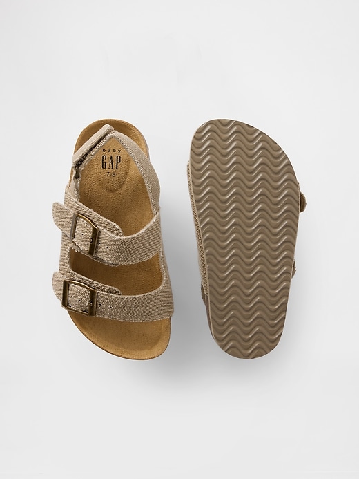 Image number 3 showing, Toddler Buckle Cork Sandals