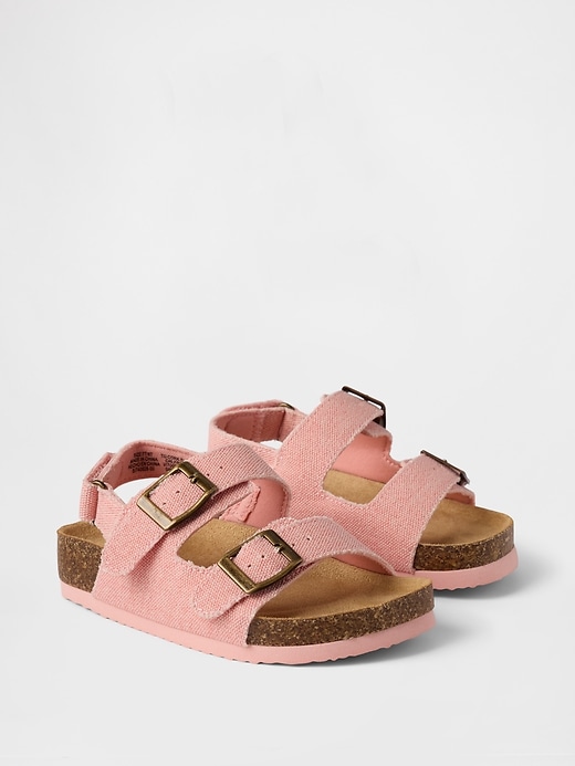 Image number 2 showing, Toddler Buckle Cork Sandals