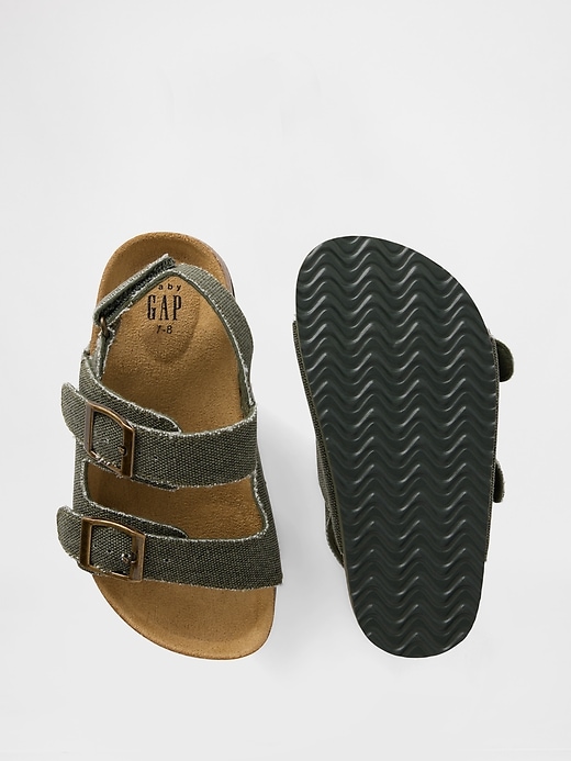 Image number 3 showing, Toddler Buckle Cork Sandals