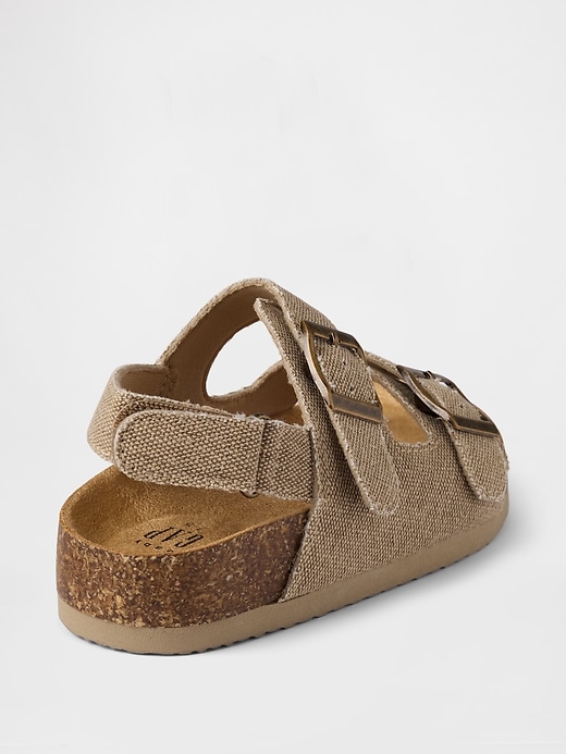 Image number 4 showing, Toddler Buckle Cork Sandals