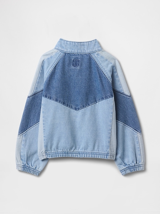 Image number 2 showing, Baby &amp; Toddler Colorblock Denim Track Jacket