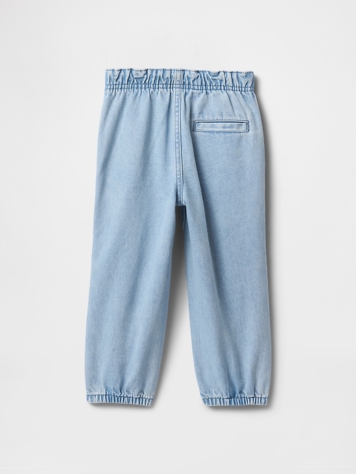 Image number 2 showing, Baby & Toddler Baggy Parachute Jeans