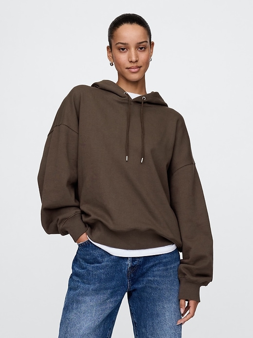 Image number 1 showing, Heavyweight French Terry Oversized Hoodie