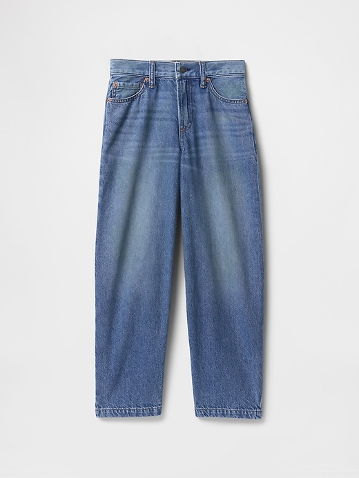 Image number 2 showing, Kids Baggy Barrel Jeans