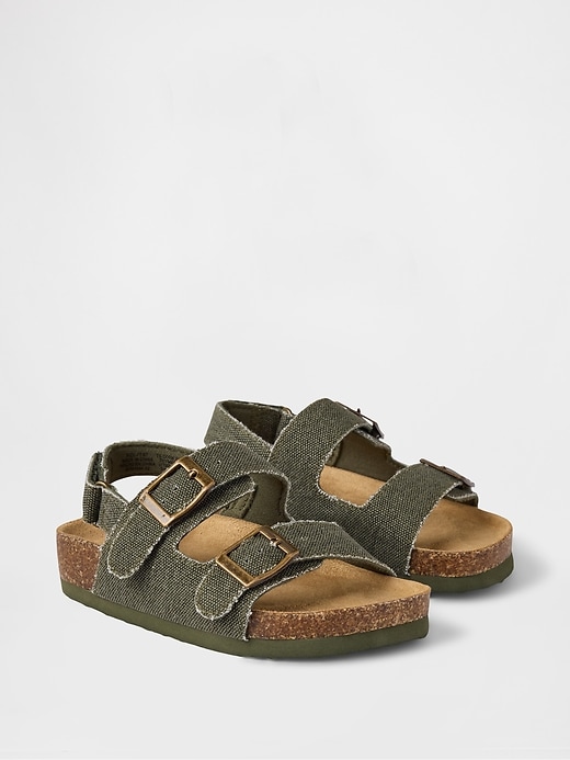 Image number 2 showing, Toddler Buckle Cork Sandals