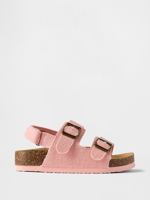 Image number 1 showing, Toddler Buckle Cork Sandals