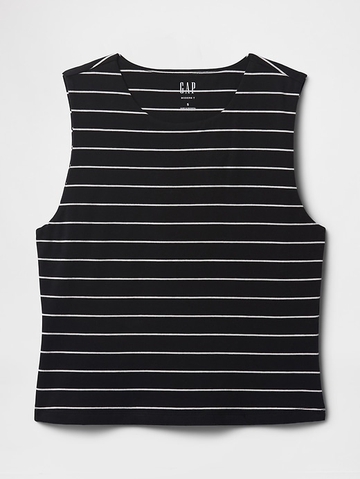 Image number 5 showing, CloseKnit Jersey Cropped Shell Tank Top