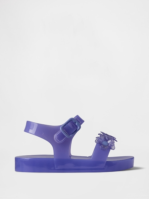 Image number 1 showing, Toddler Jelly Flower Sandals