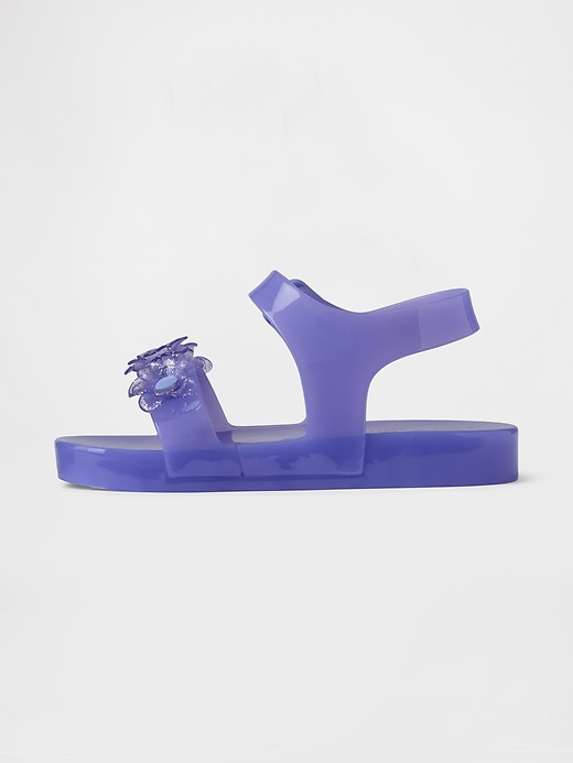 Image number 5 showing, Toddler Jelly Flower Sandals