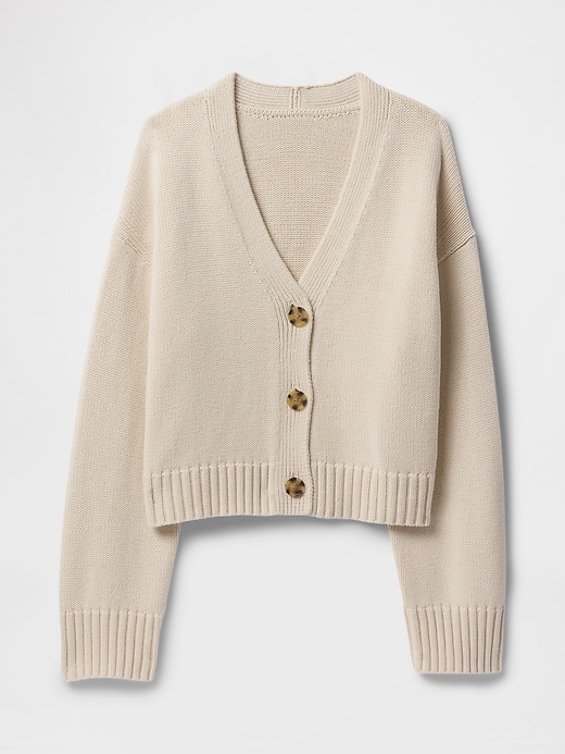 Image number 5 showing, Cropped V-Neck Cardigan