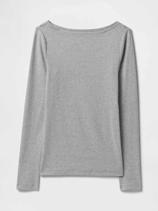 Image number 4 showing, Modern Boatneck T-Shirt