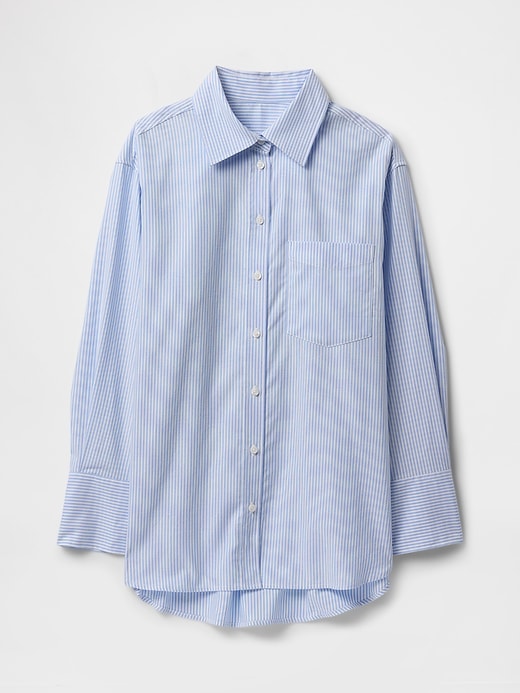 Image number 5 showing, Organic Cotton Oxford Big Shirt