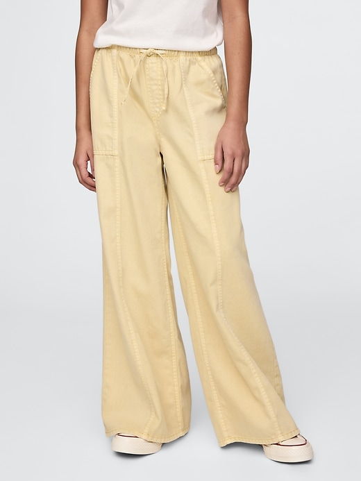 Image number 3 showing, Kids UltraSoft Twill Easy Baggy Pants