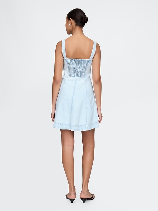 Image number 2 showing, Denim Mini Dress