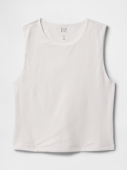 Image number 4 showing, CloseKnit Jersey Cropped Shell Tank Top