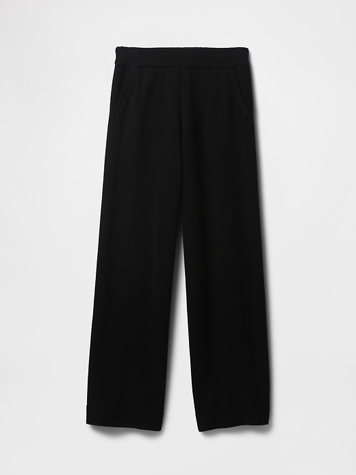 Image number 5 showing, 100% Cotton Relaxed Sweater Pants