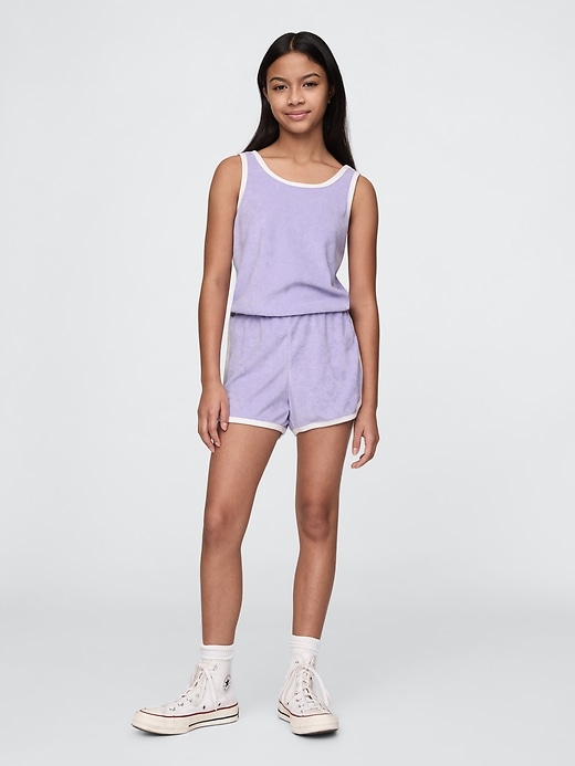 Image number 1 showing, Kids Towel Terry Romper