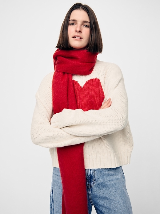 Image number 6 showing, Relaxed Balloon-Sleeve Sweater