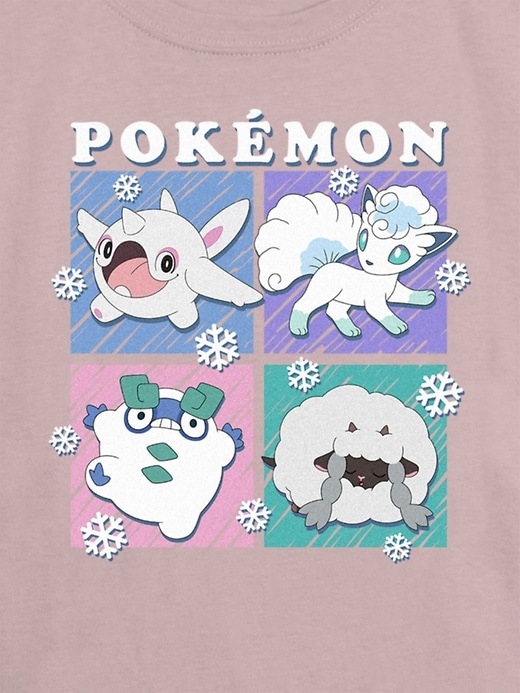 Image number 3 showing, Kids Pokemon Ice Types Graphic T-Shirt