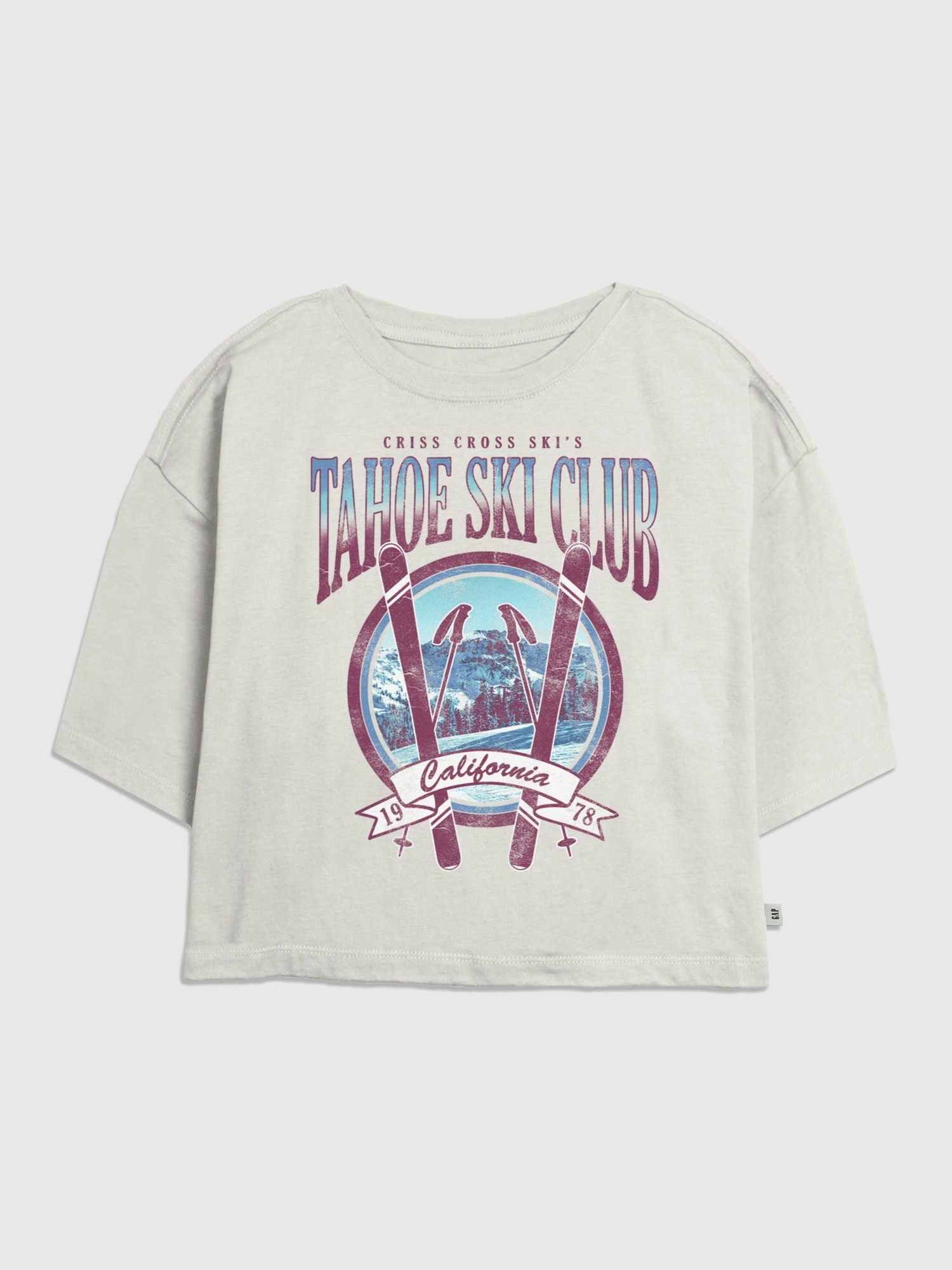 Kids Tahoe Ski Club Graphic T-Shirt