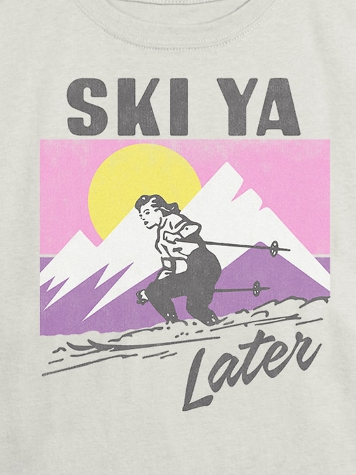 Image number 3 showing, Kids Ski Ya Later Graphic T-Shirt