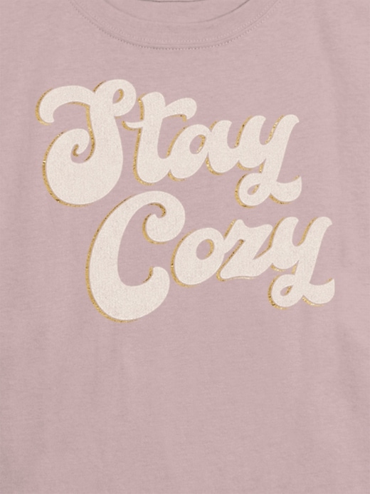 Image number 3 showing, Kids Stay Cozy Graphic T-Shirt