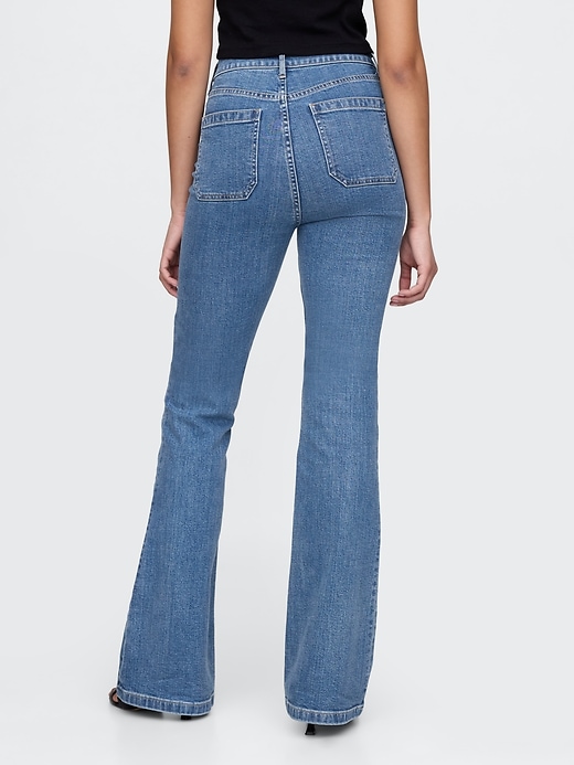 Image number 4 showing, Curvy High Rise '70s Flare Jeans