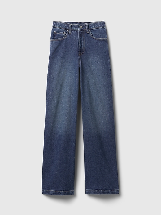 Image number 6 showing, Curvy High Rise Stride Wide-Leg Jeans