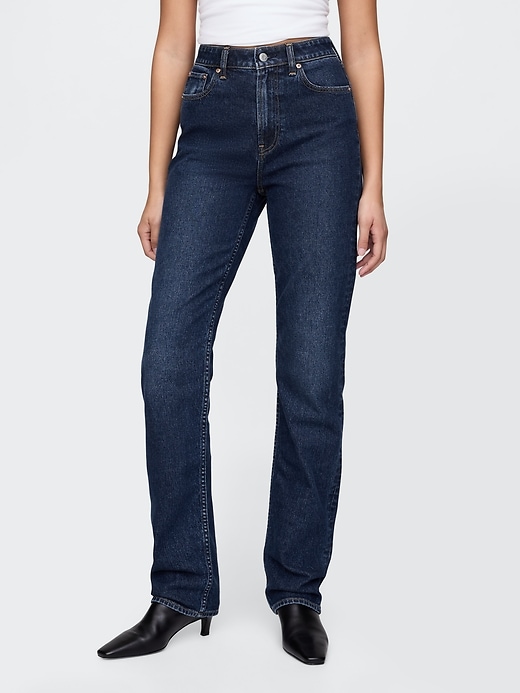 Image number 2 showing, Curvy High Rise '90s Straight Jeans