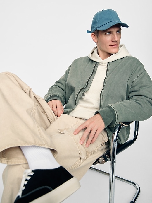 Image number 6 showing, Oversized Bomber Jacket