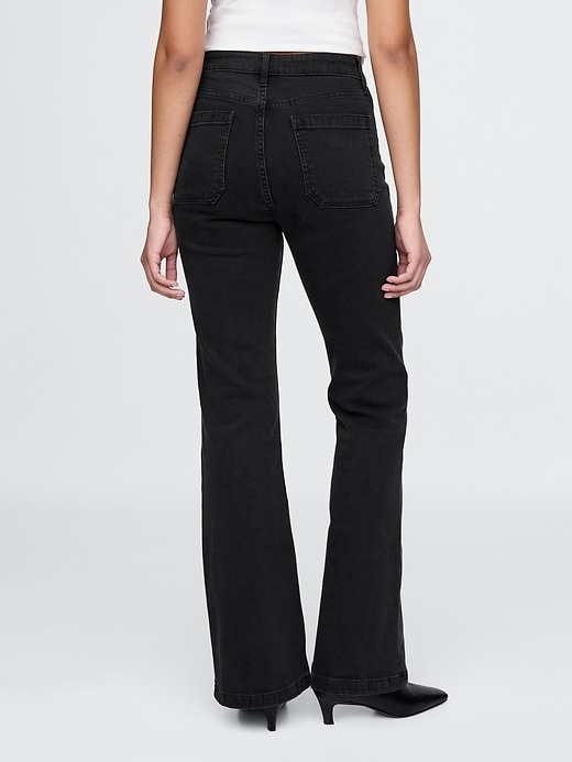 Image number 4 showing, Curvy High Rise &#39;70s Flare Jeans