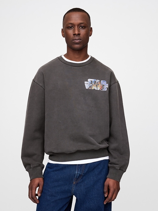 Image number 2 showing, Star Wars Oversized Graphic Sweatshirt