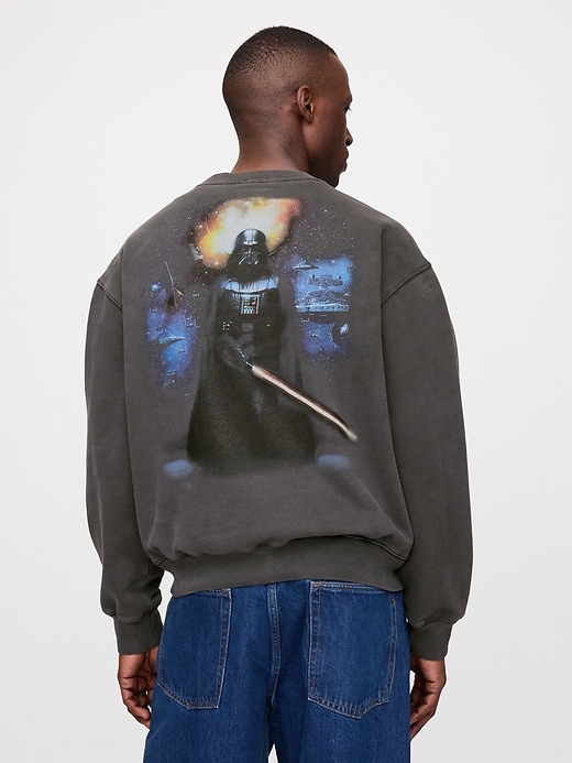 Image number 1 showing, Star Wars Oversized Graphic Sweatshirt