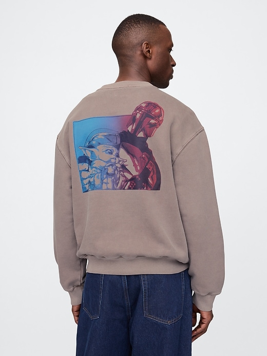 Image number 1 showing, Star Wars Oversized Graphic Sweatshirt