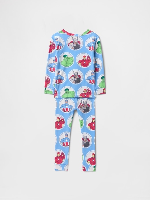 Image number 2 showing, Baby &amp; Toddler Marvel Organic Brushed Cotton PJ Set