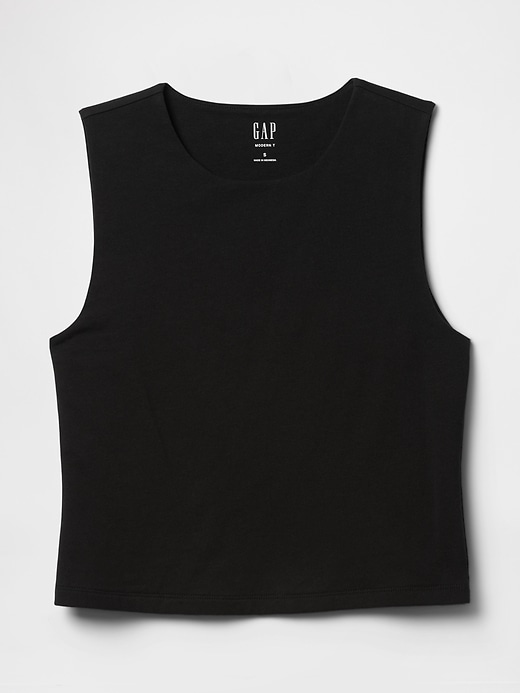 Image number 5 showing, CloseKnit Jersey Cropped Shell Tank Top