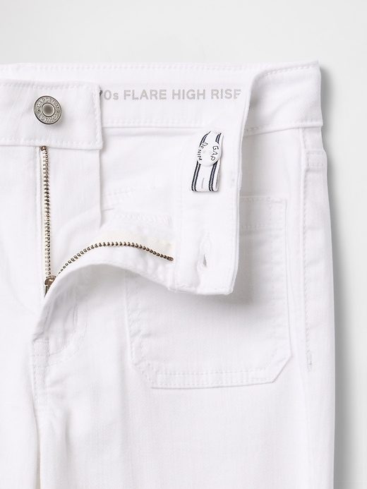 Image number 5 showing, Kids High Rise '70s Flare Jeans