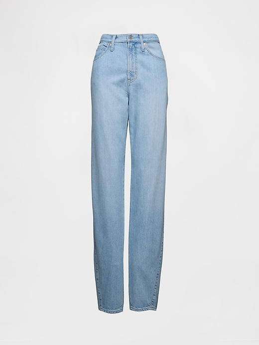 Image number 6 showing, High Rise UltraSoft Barrel Jeans